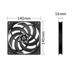 Arctic P14 Slim PWM PST 140mm Fan